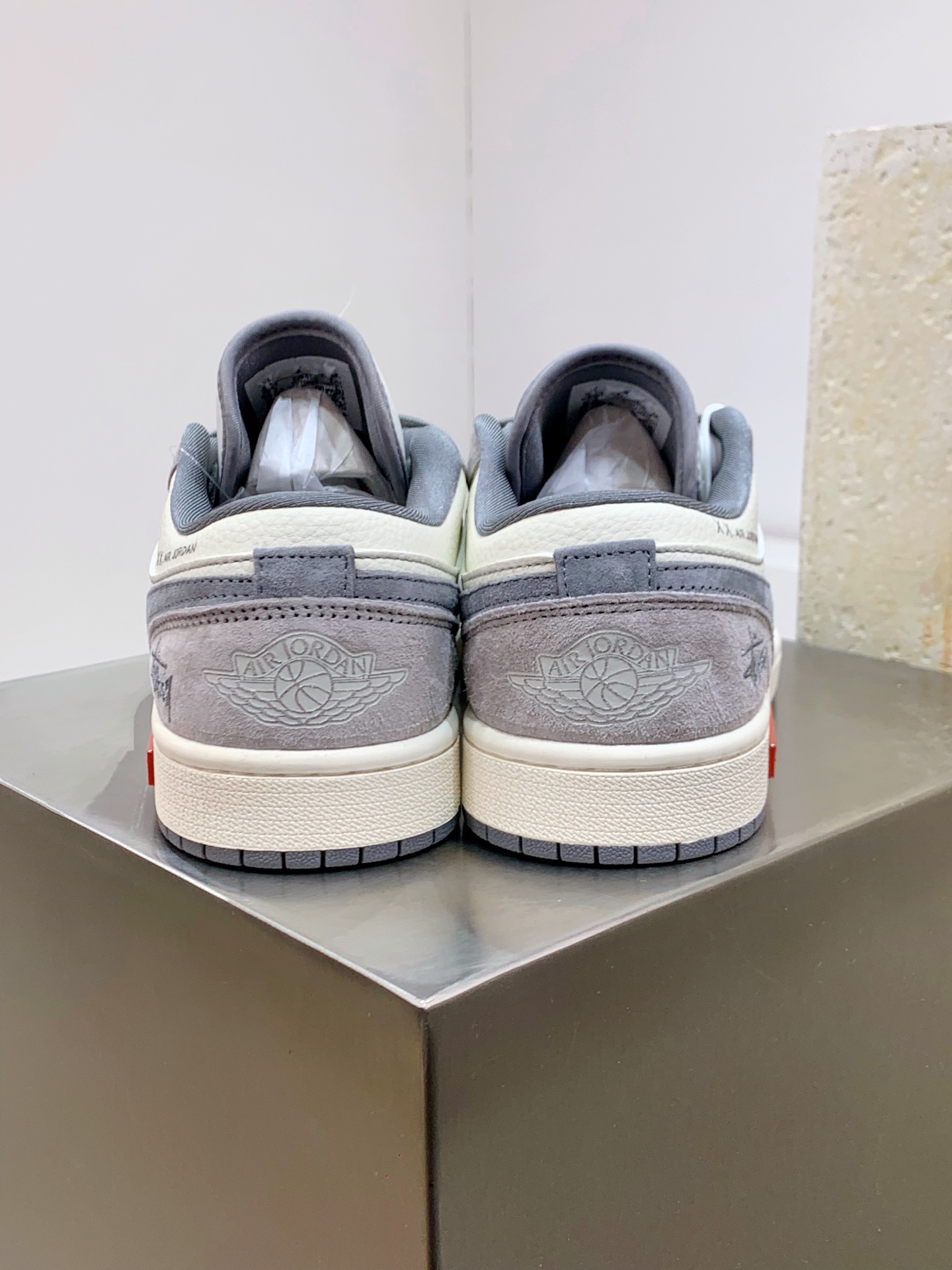 Nike Air Force 1 Low White / Grey detail view 3