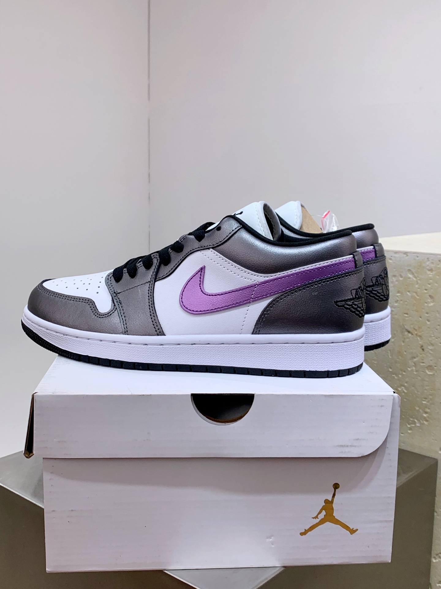 Nike Air Force 1 Low Blue / Grey detail view 4