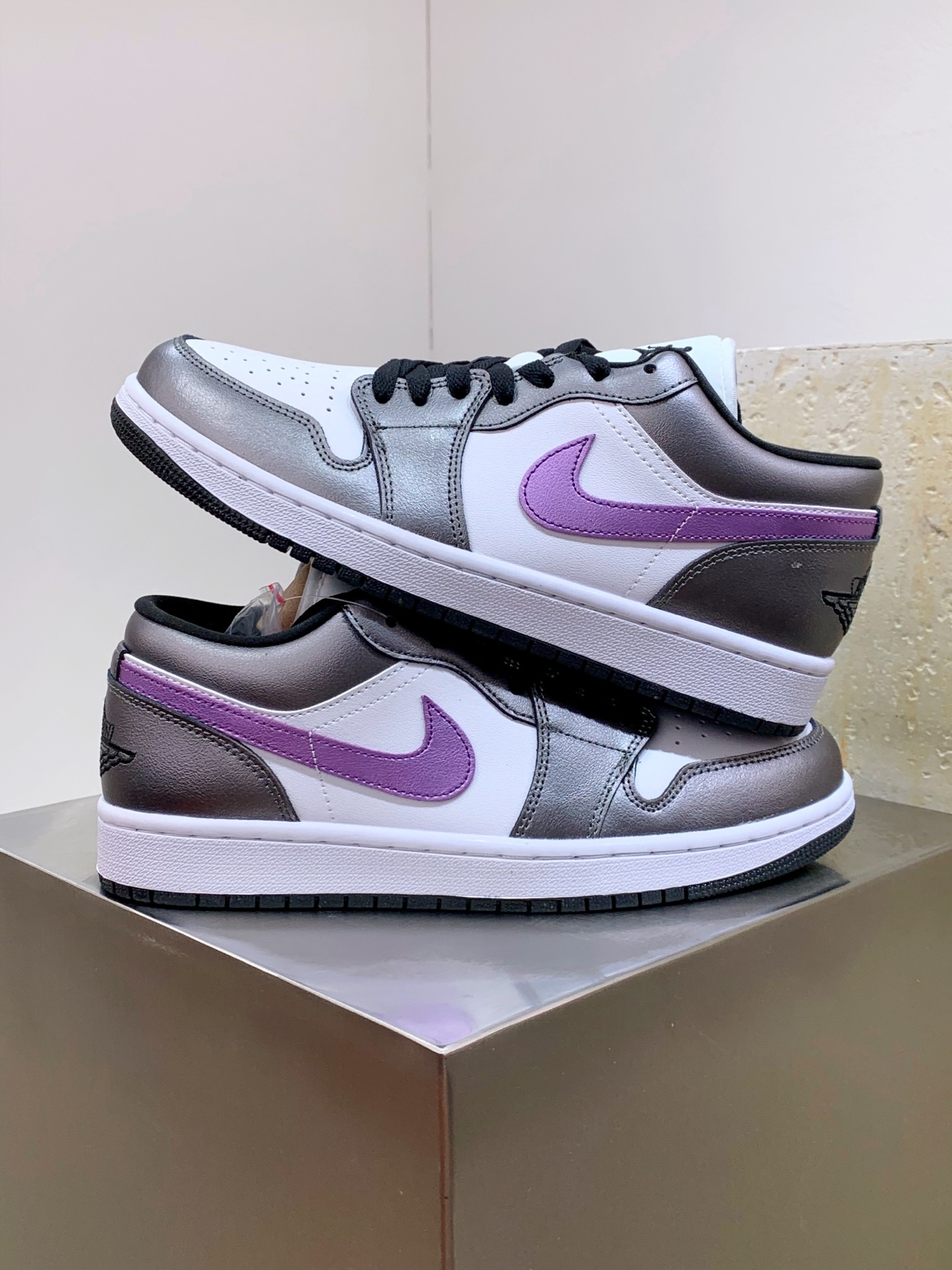 Nike Air Force 1 Low Blue / Grey detail view 5