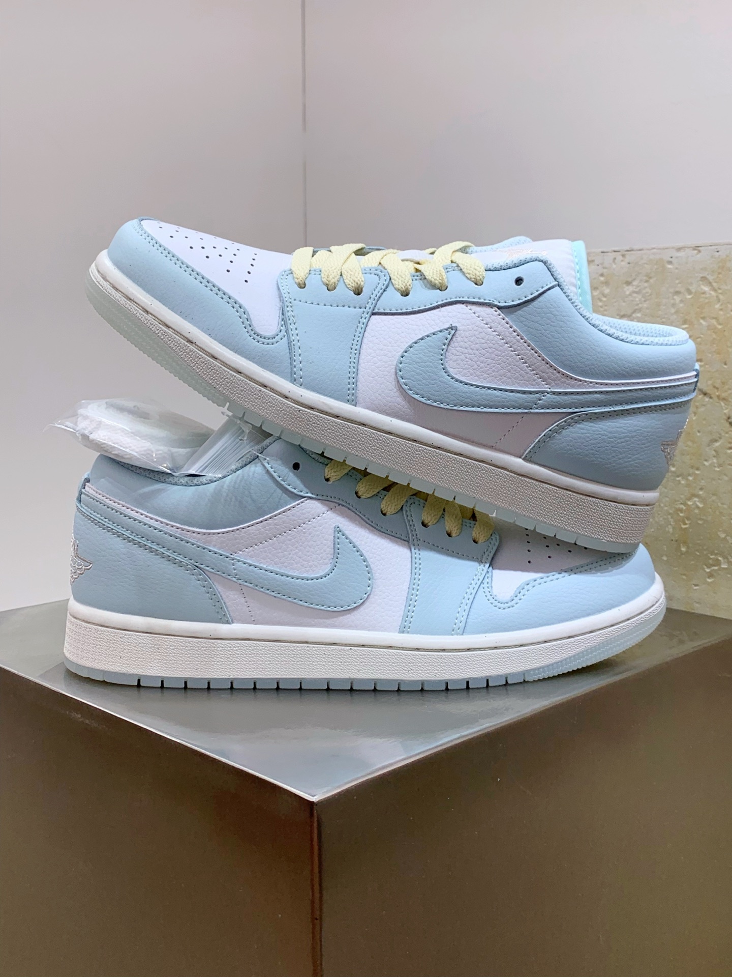 Nike Air Force 1 Low Blue / Grey detail view 5