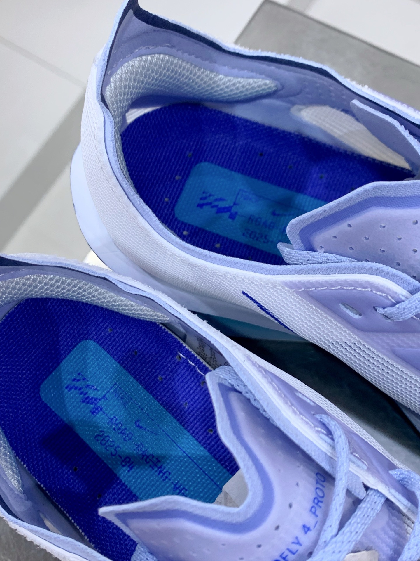 Nike Air Max DN White / Blue detail view 2