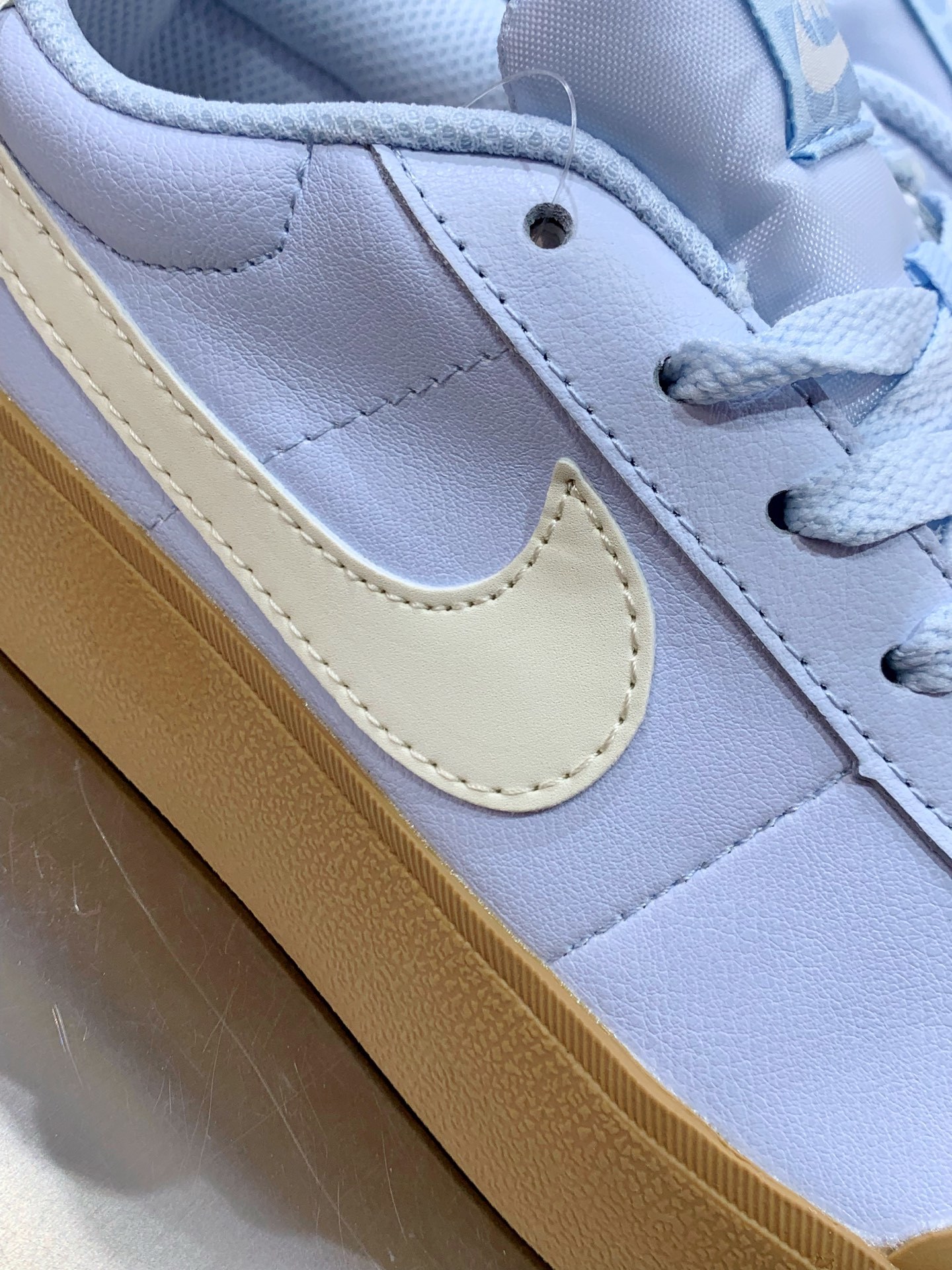 Nike Waffle Blue / Grey detail view 1