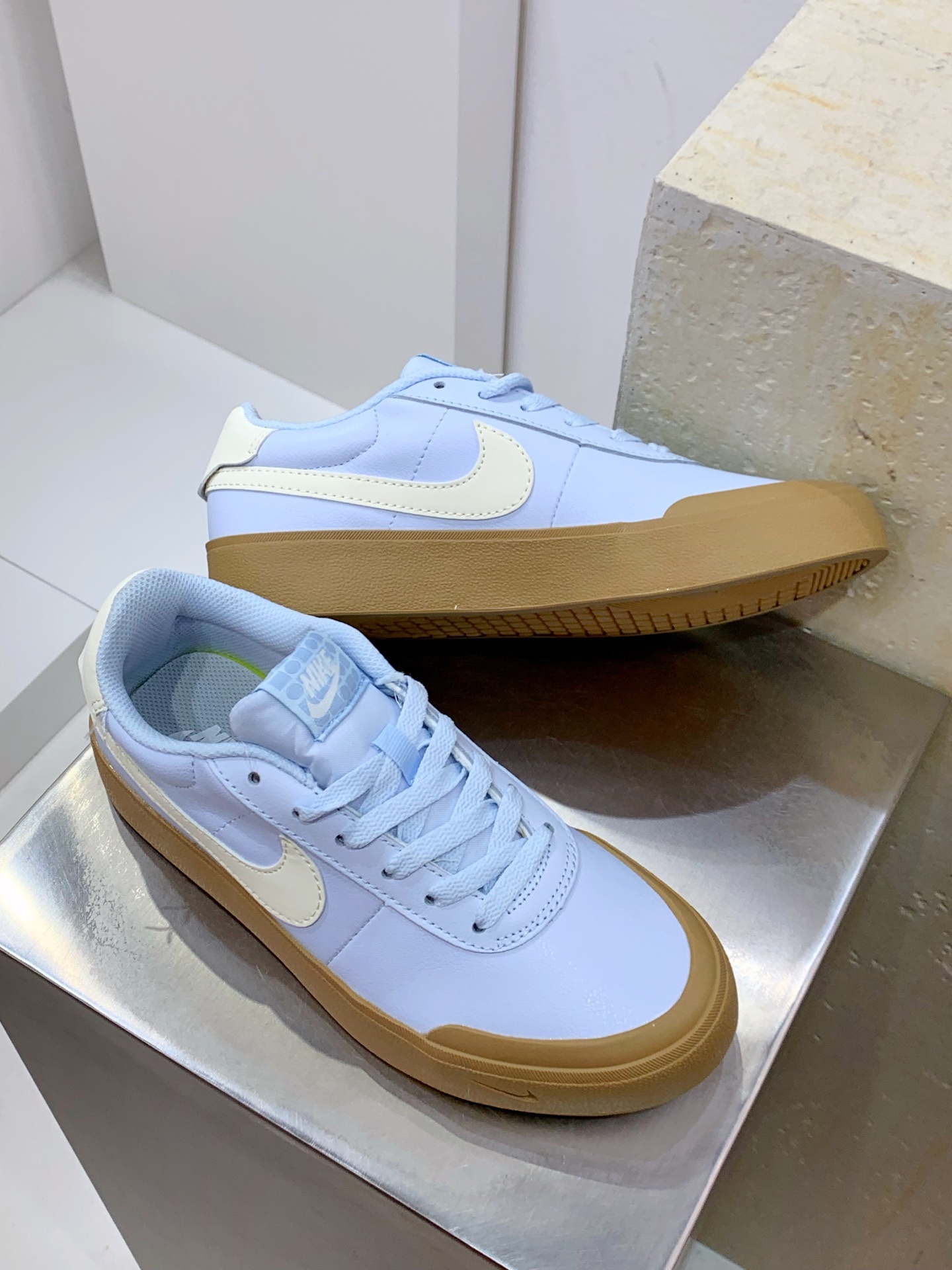 Nike Waffle Blue / Grey detail view 7