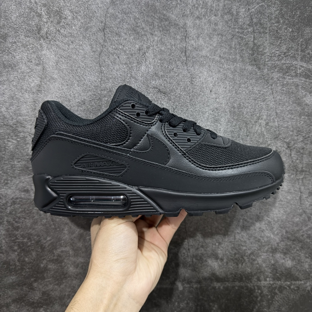 Nike Air Max Running Shoes Black main view