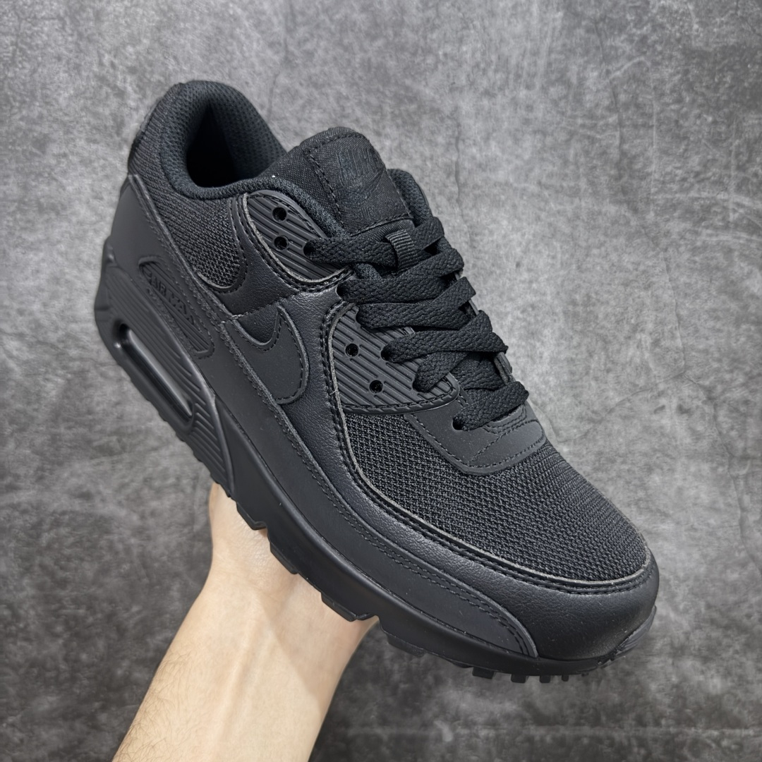 Nike Air Max Running Shoes Black detail view 2