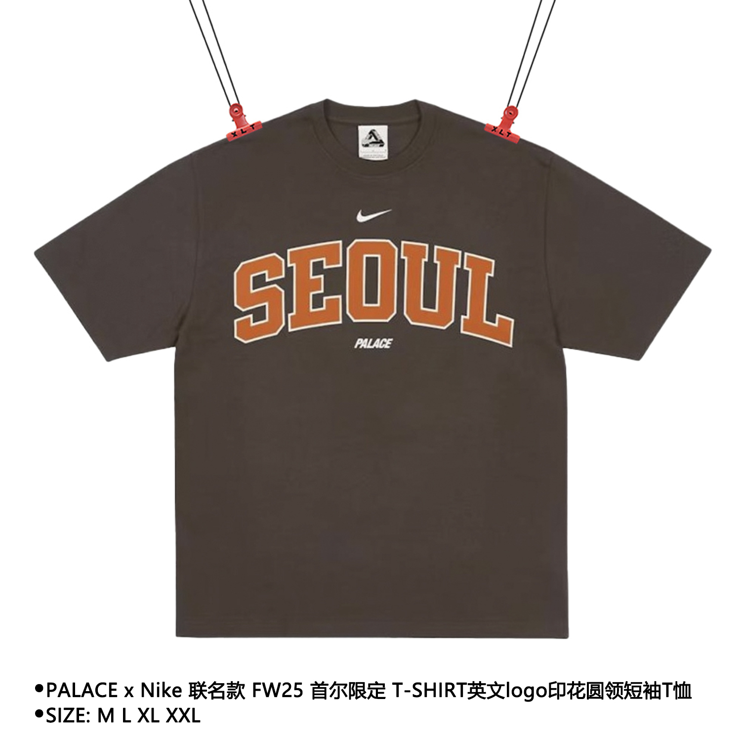 Nike T-Shirts Brown main view