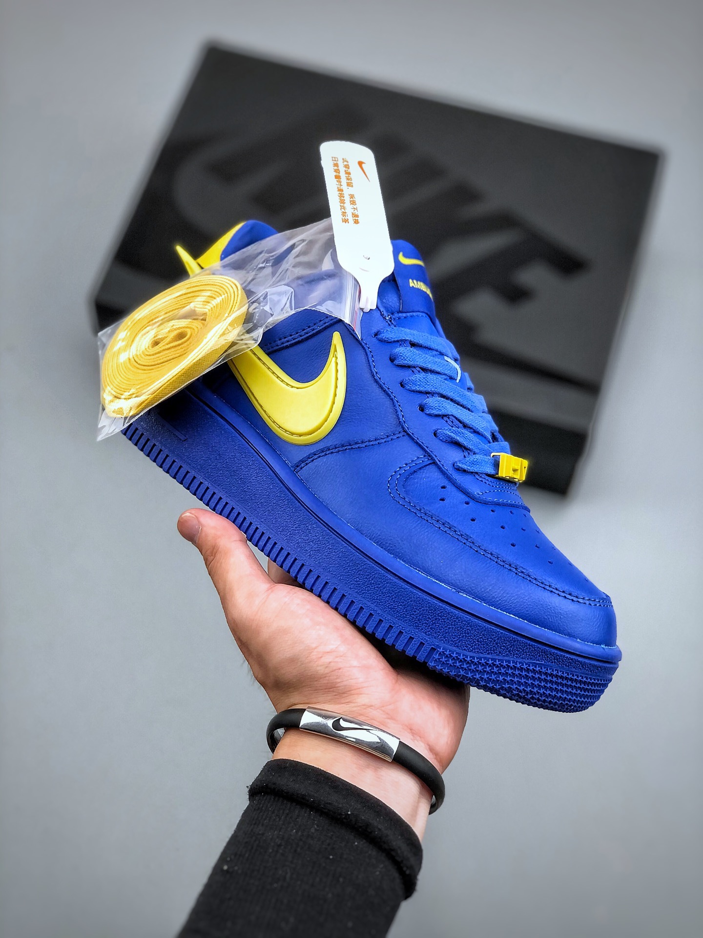 Nike Air Force 1 Sneakers Blue main view