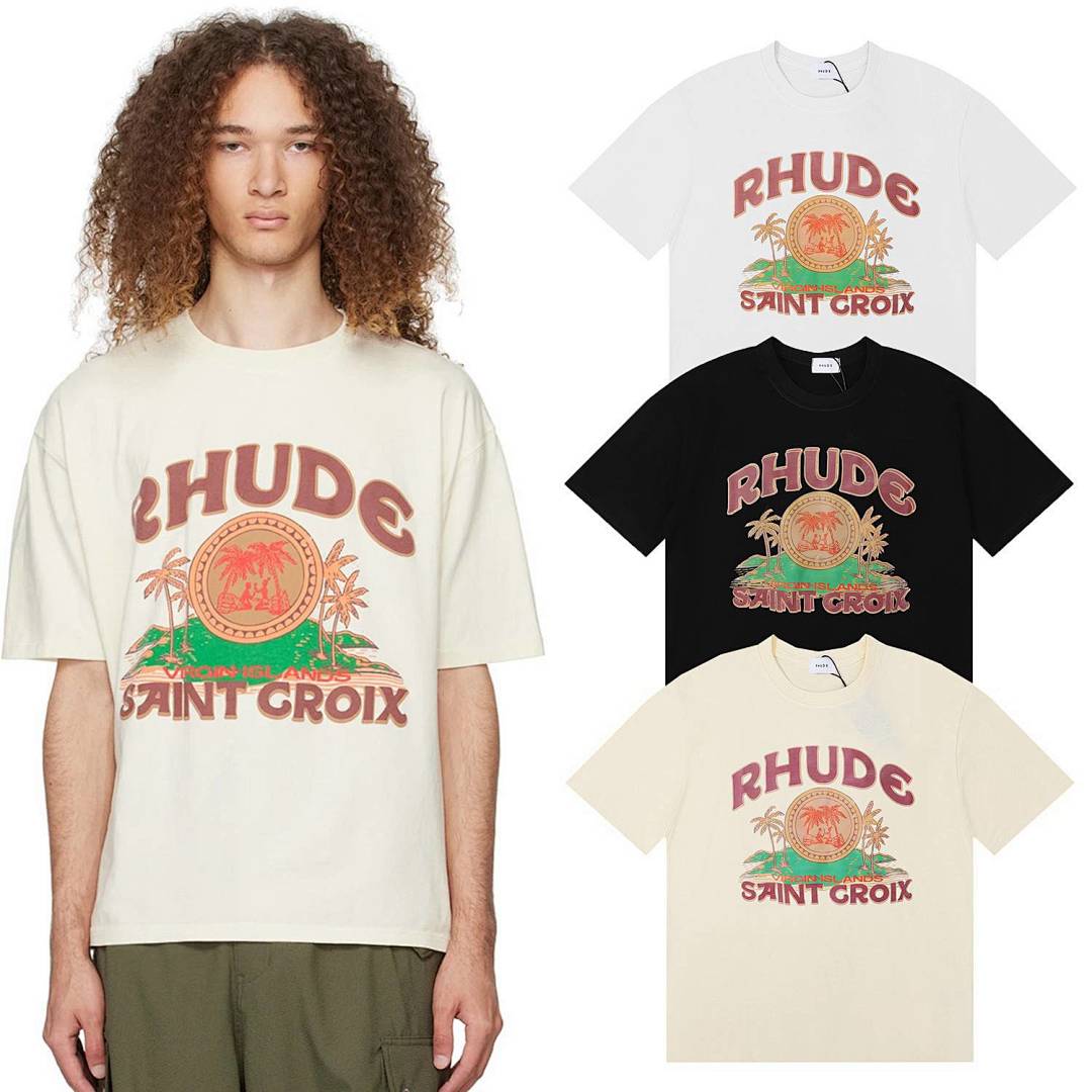 Rhude T-Shirt Style 089 detail view 4