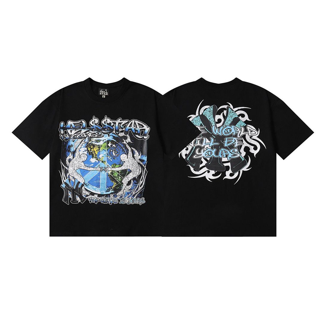 Hellstar Star T-Shirt detail view 2