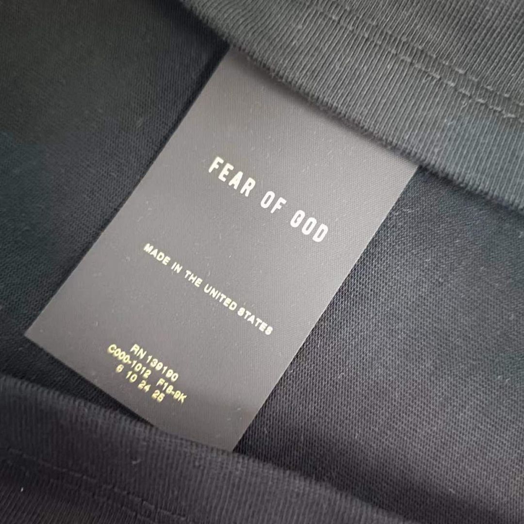 Fear of God T-Shirt Style 002 detail view 2