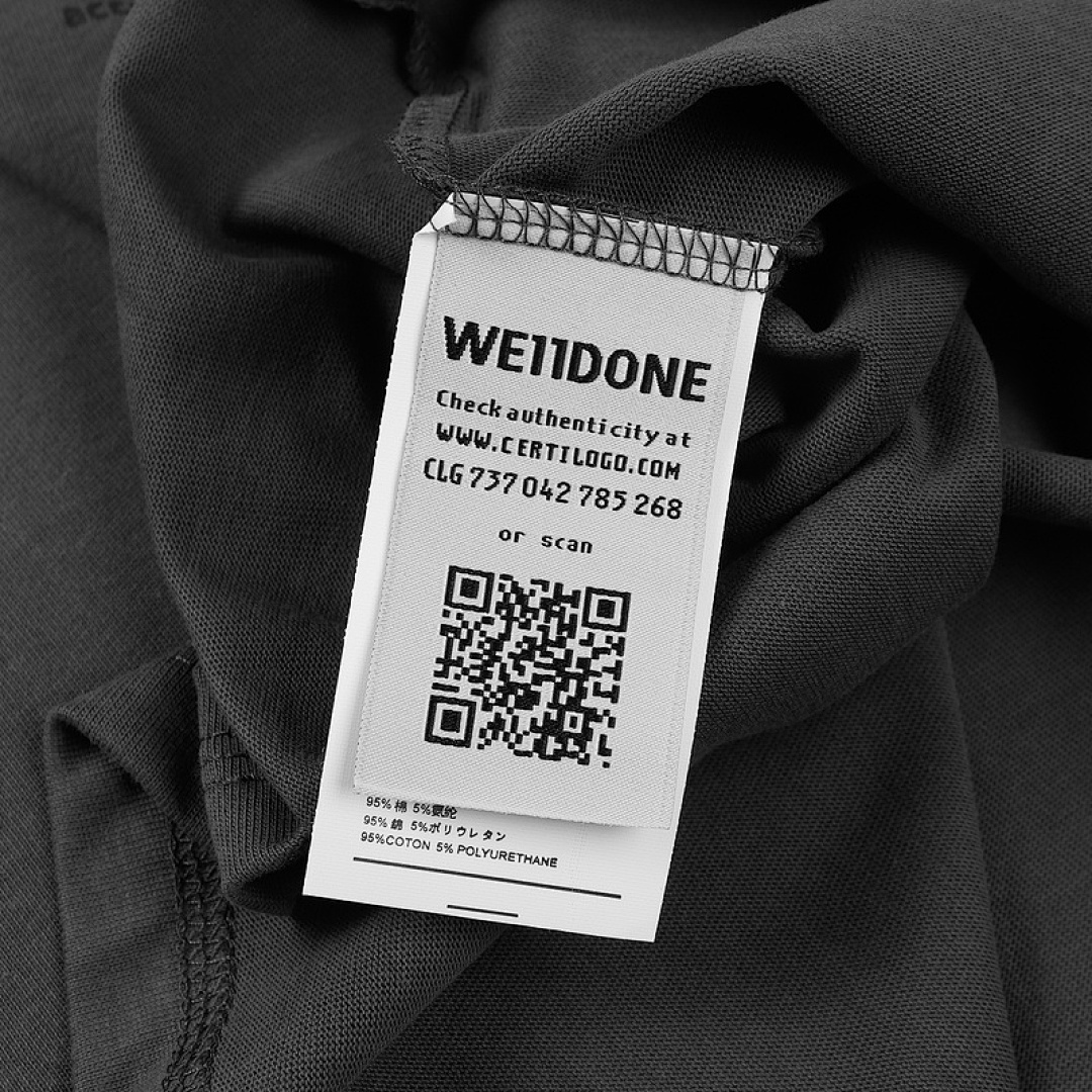 We11 Done T-Shirt Style 002 detail view 2