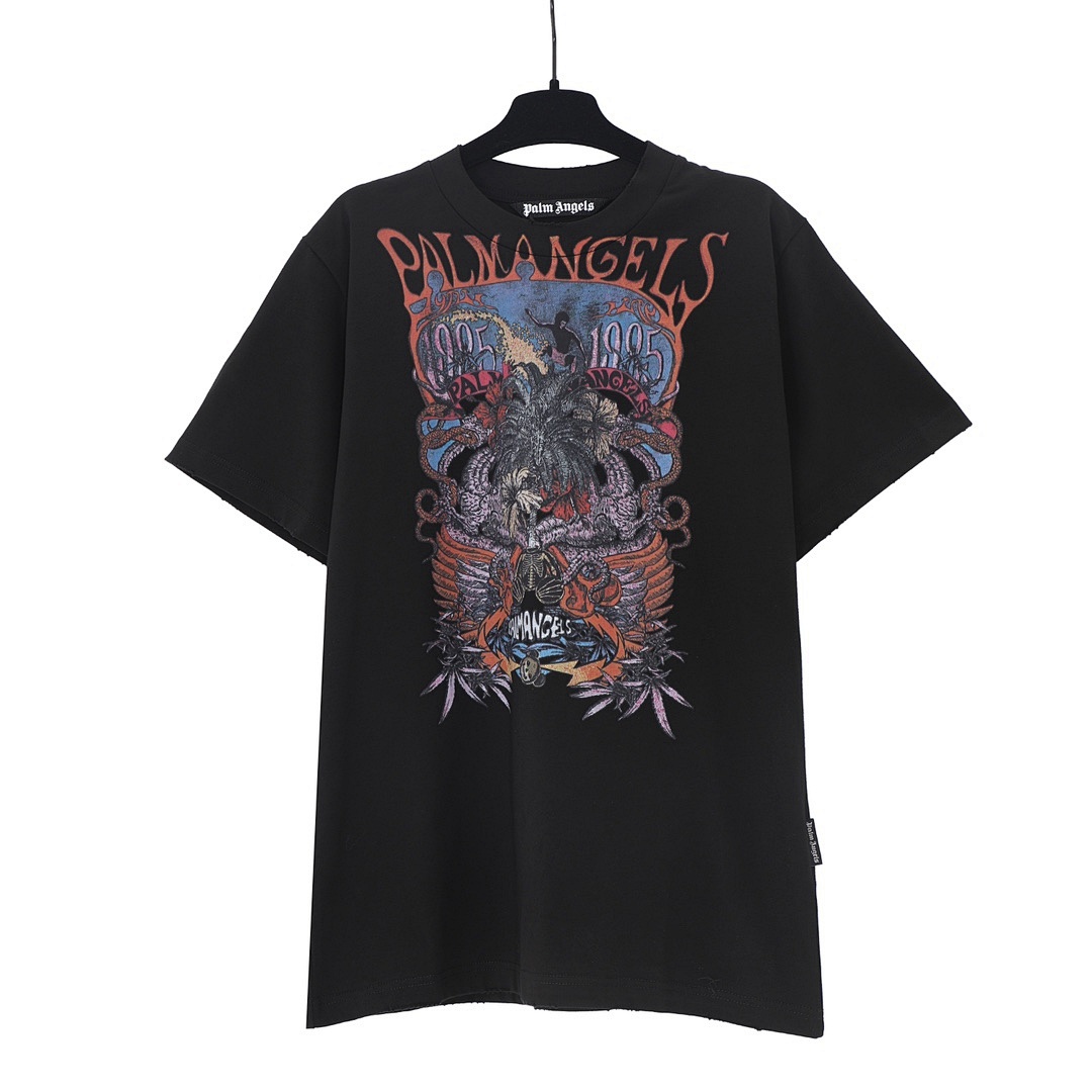 Palm Angels T-Shirt Style 023 detail view 4