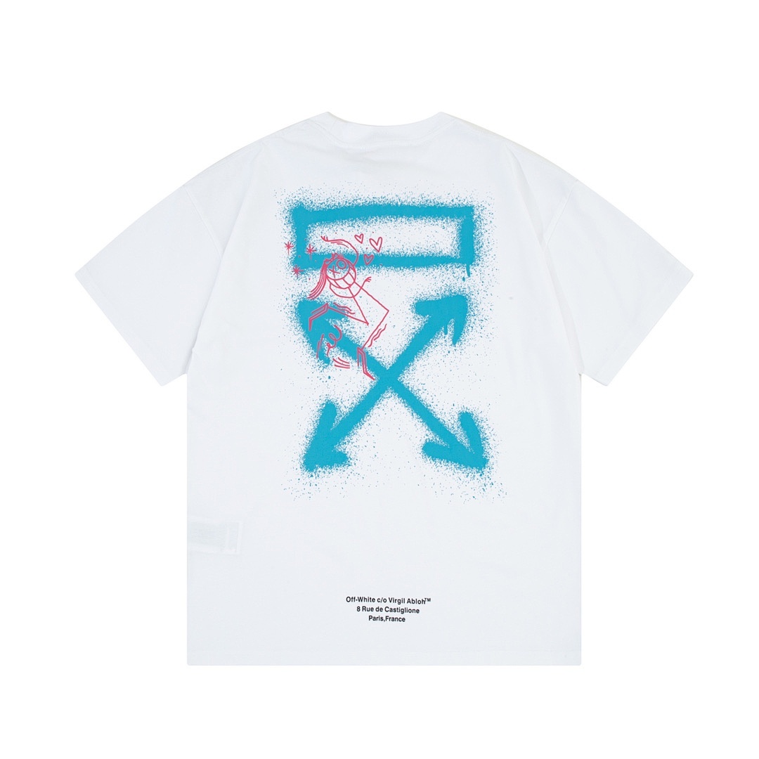Off-White T-Shirt Style 053 main view