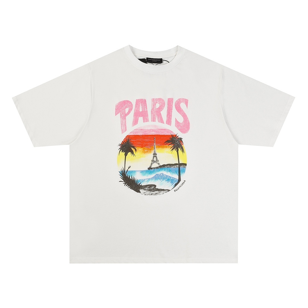 Balenciaga T-Shirt Style 555 detail view 7