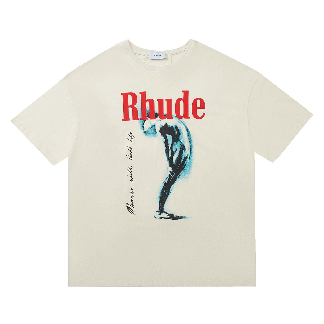 Rhude T-Shirt Style 127 detail view 5