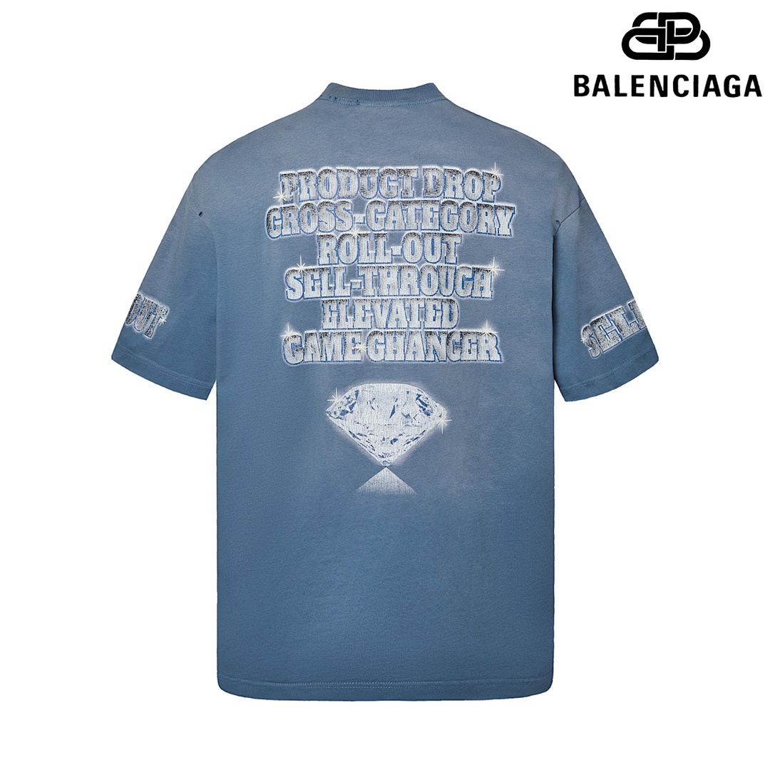 Balenciaga T-Shirt Style 732 detail view 6