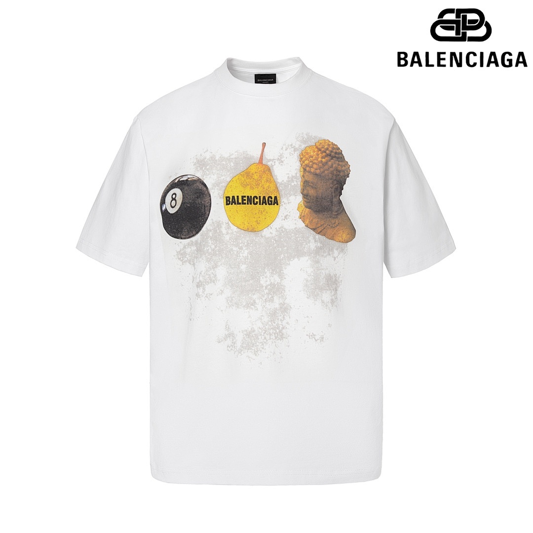 Balenciaga T-Shirt Style 737 detail view 5