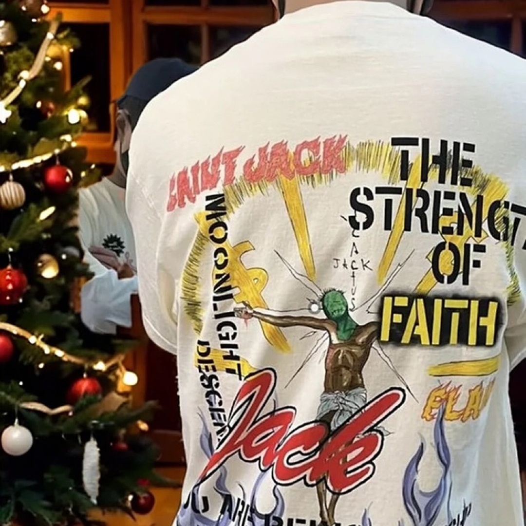 Travis Scott T-Shirt Style 036 detail view 1