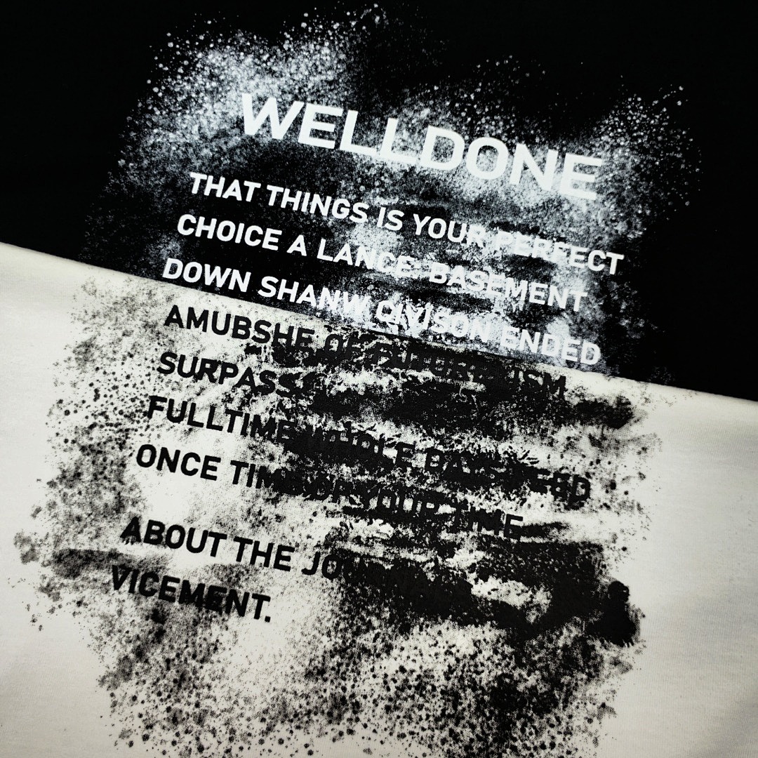 We11 Done T-Shirt Style 010 main view