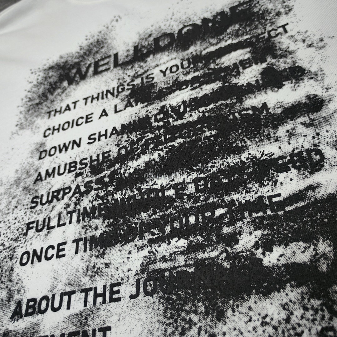 We11 Done T-Shirt Style 010 detail view 1