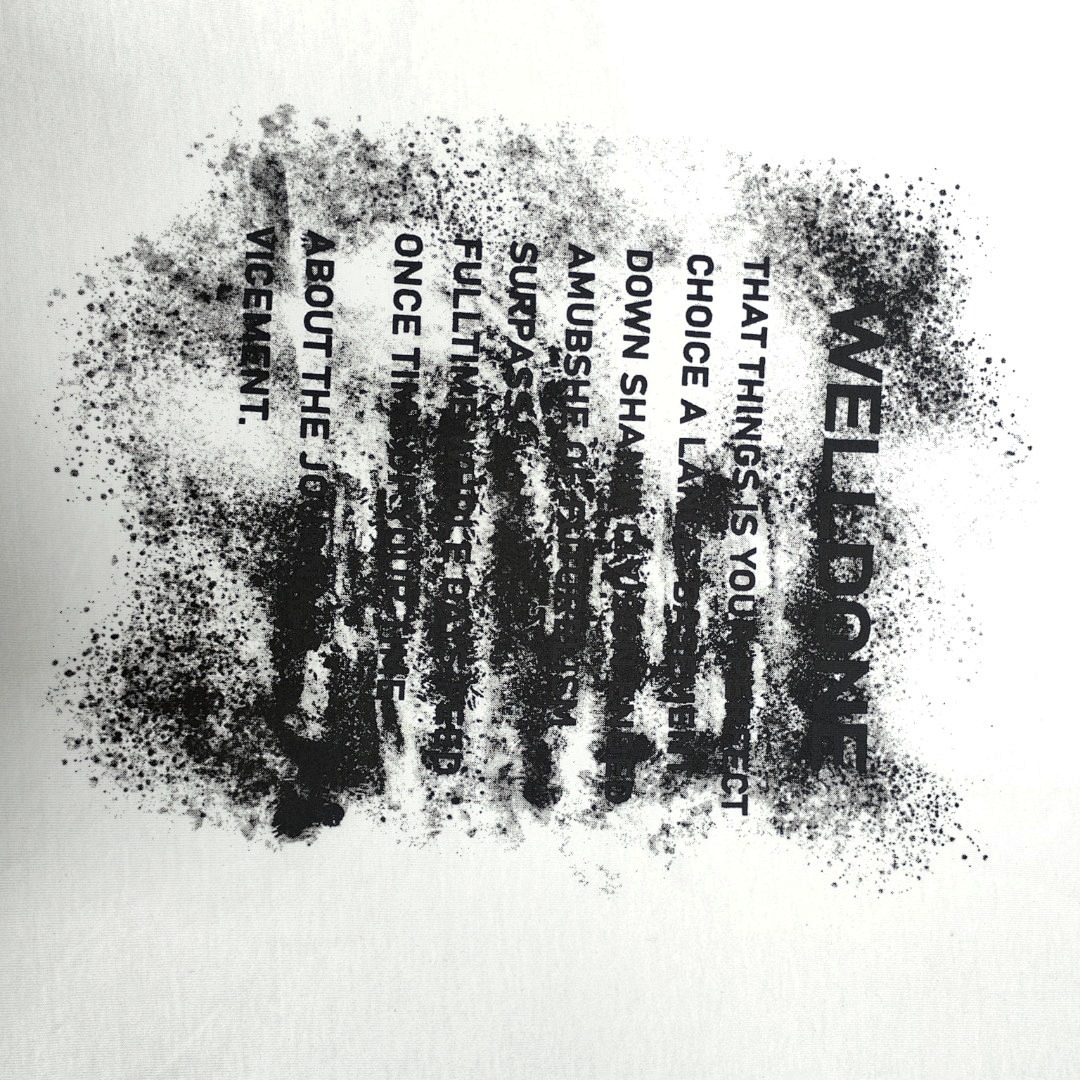 We11 Done T-Shirt Style 010 detail view 3