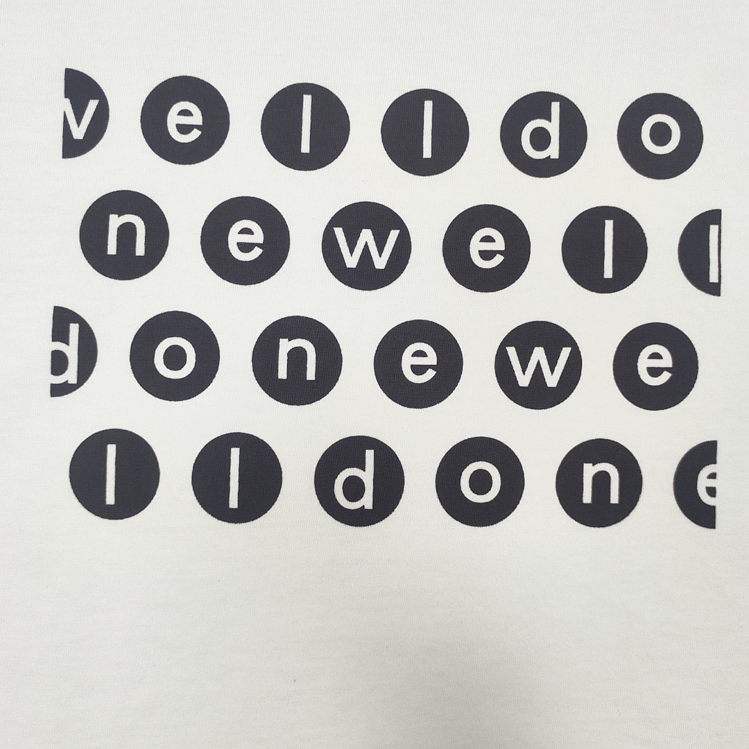 We11 Done T-Shirt Style 012 detail view 5