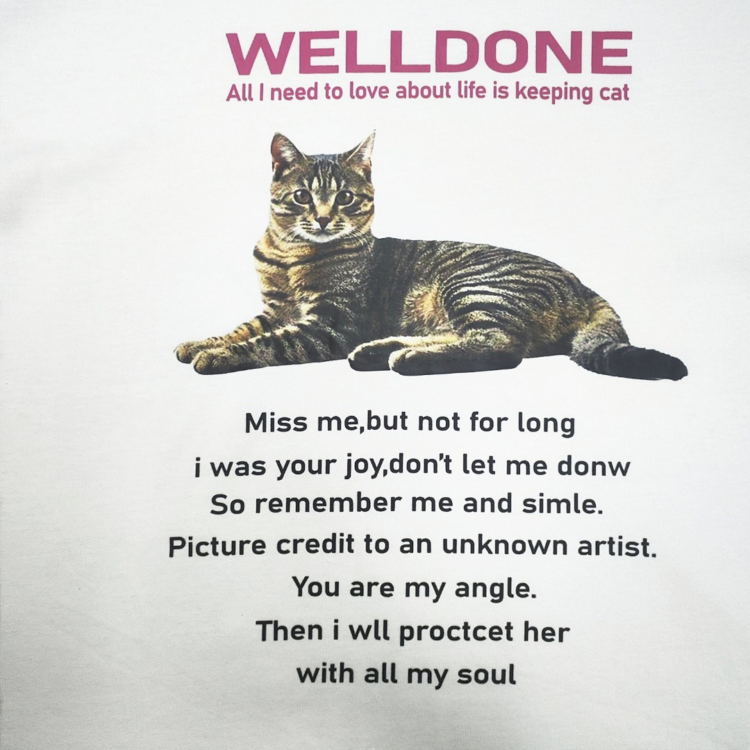We11 Done T-Shirt Style 018 detail view 2