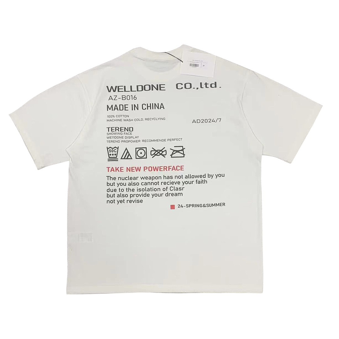 We11 Done T-Shirt Style 027 detail view 7
