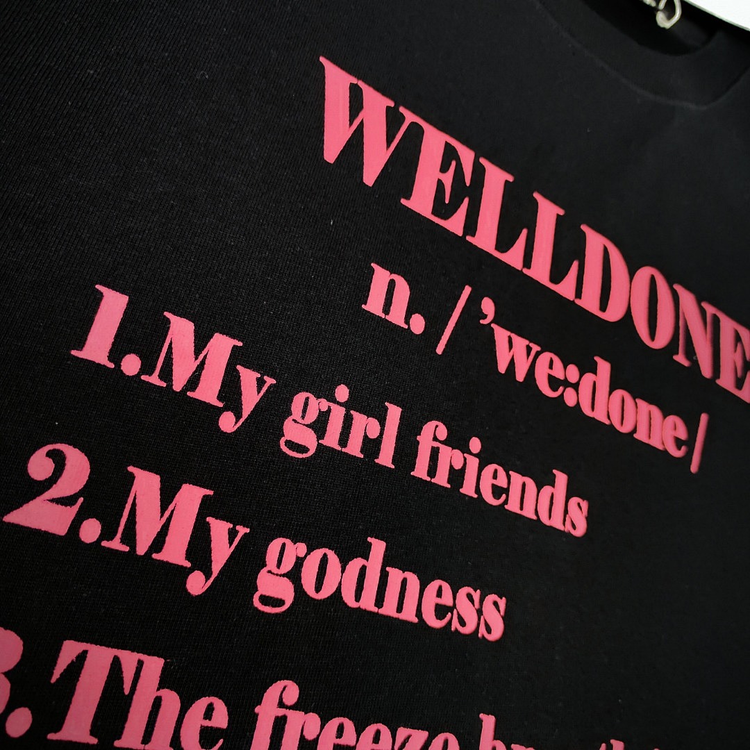 We11 Done T-Shirt Style 033 main view