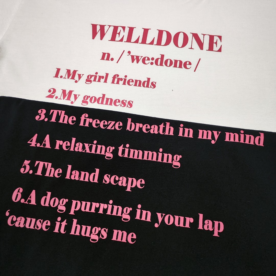 We11 Done T-Shirt Style 033 detail view 1
