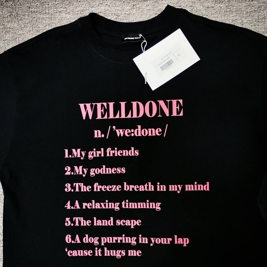 We11 Done T-Shirt Style 033 detail view 4