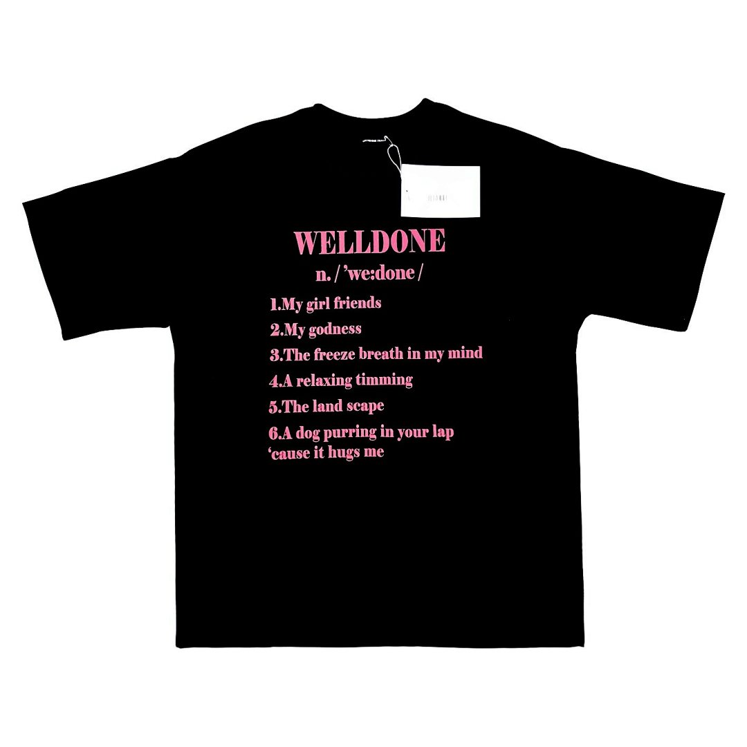 We11 Done T-Shirt Style 033 detail view 7
