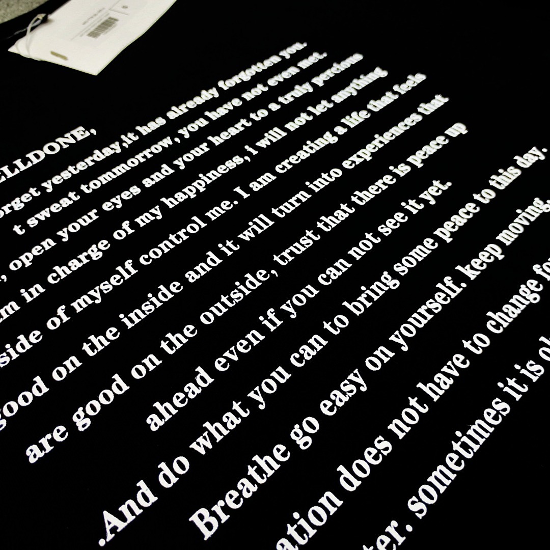 We11 Done T-Shirt Style 035 detail view 3