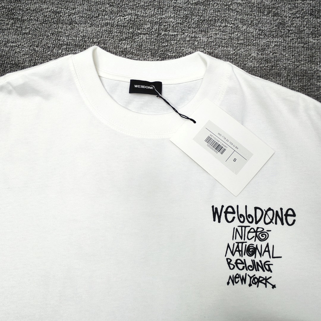 We11 Done T-Shirt Style 049 detail view 2