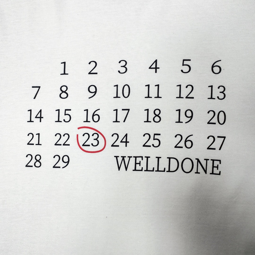 We11 Done T-Shirt Style 051 detail view 3
