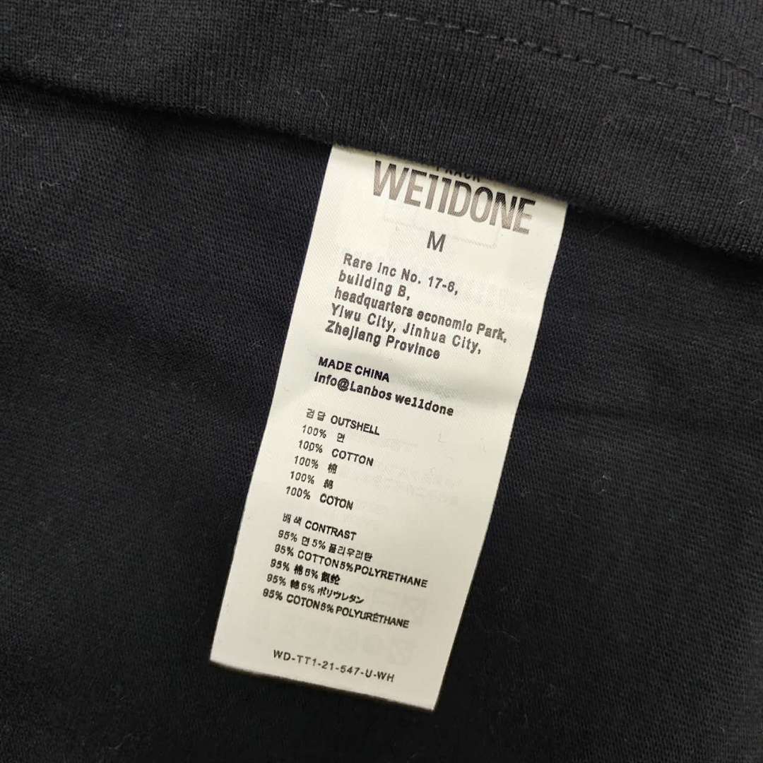 We11 Done T-Shirt Style 052 main view