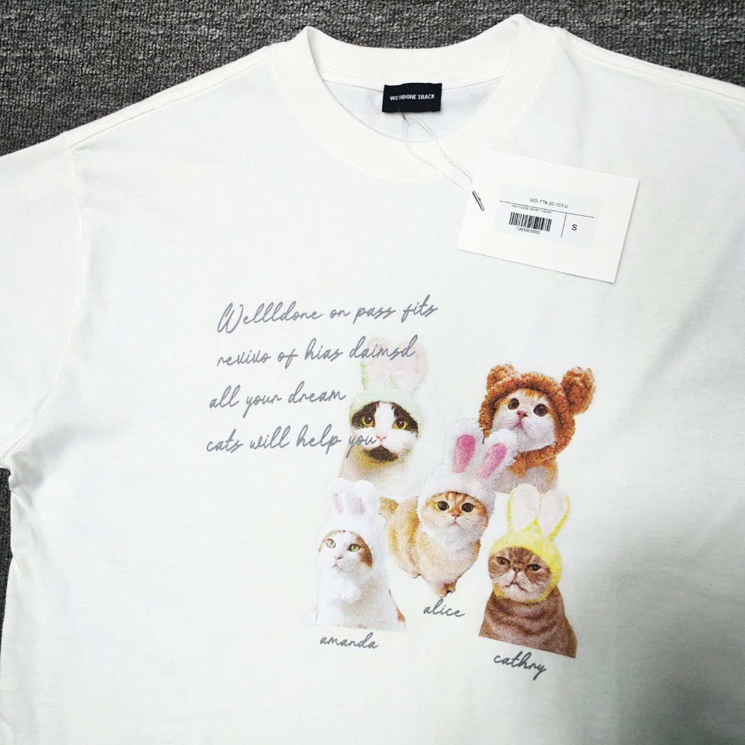 We11 Done T-Shirt Style 055 detail view 3