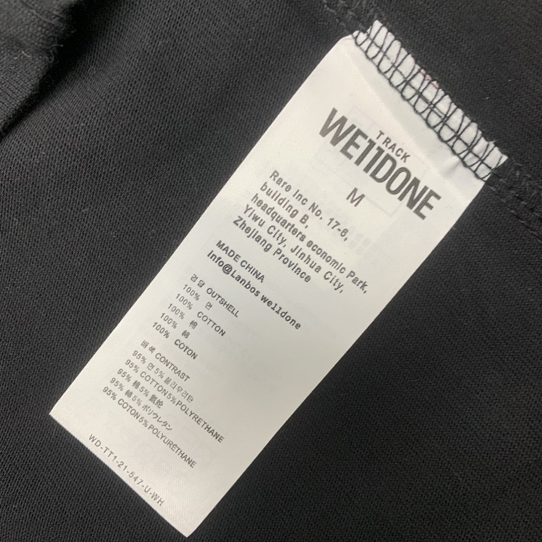 We11 Done T-Shirt Style 058 main view