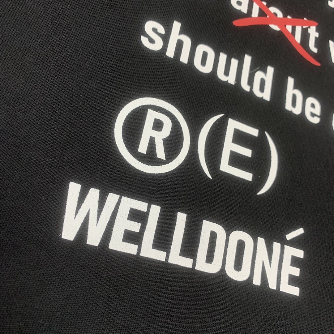 We11 Done T-Shirt Style 058 detail view 2