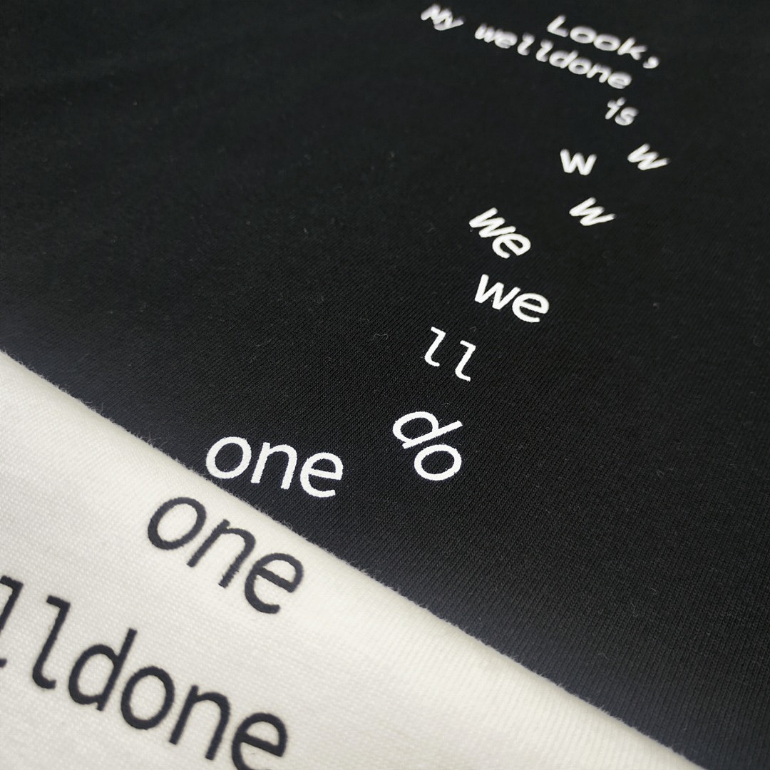 We11 Done T-Shirt Style 067 detail view 1