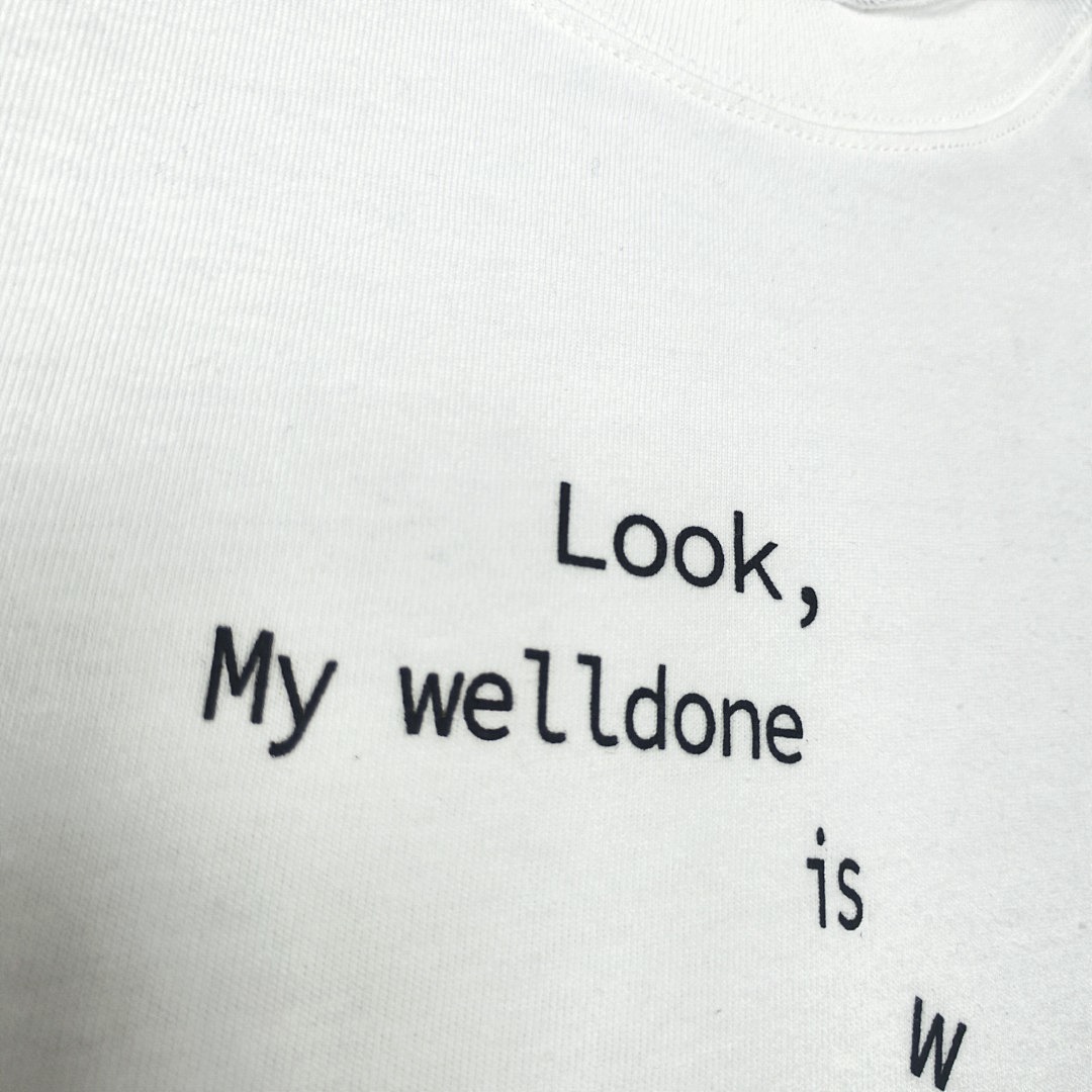 We11 Done T-Shirt Style 067 detail view 2