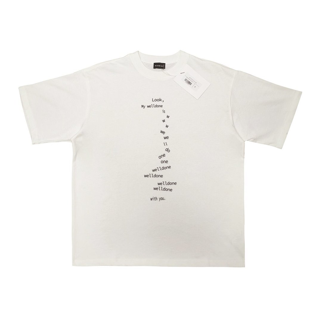 We11 Done T-Shirt Style 067 detail view 7