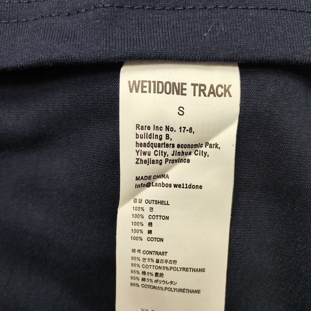 We11 Done T-Shirt Style 072 detail view 4