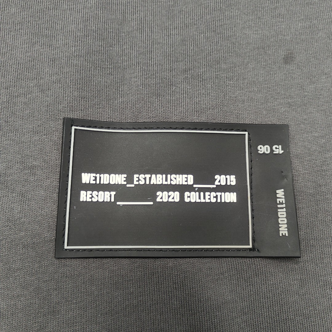 We11 Done T-Shirt Style 073 detail view 1