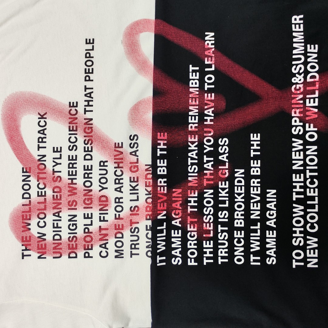 We11 Done T-Shirt Style 087 detail view 3