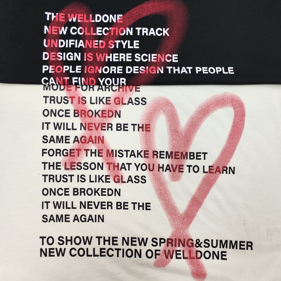 We11 Done T-Shirt Style 087 detail view 5