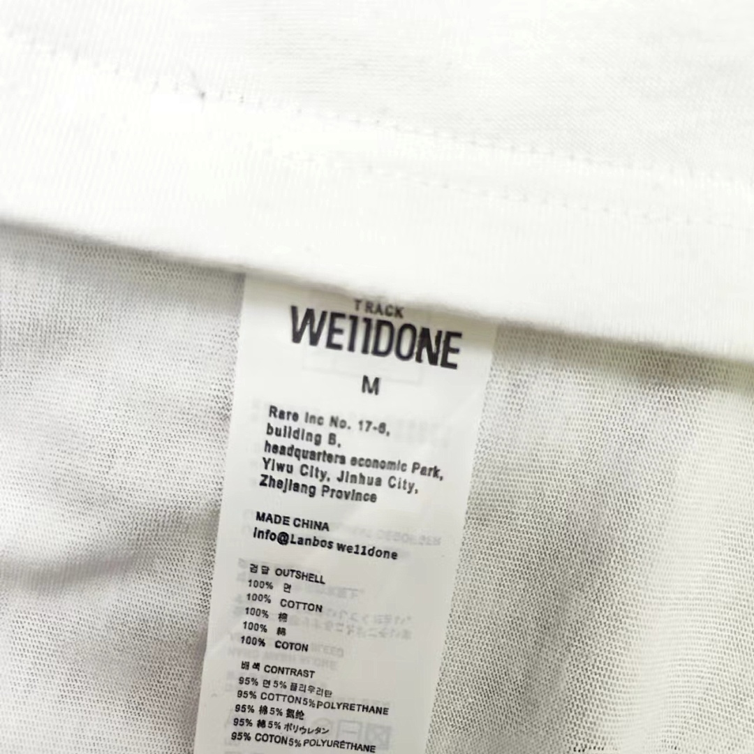 We11 Done T-Shirt Style 089 main view