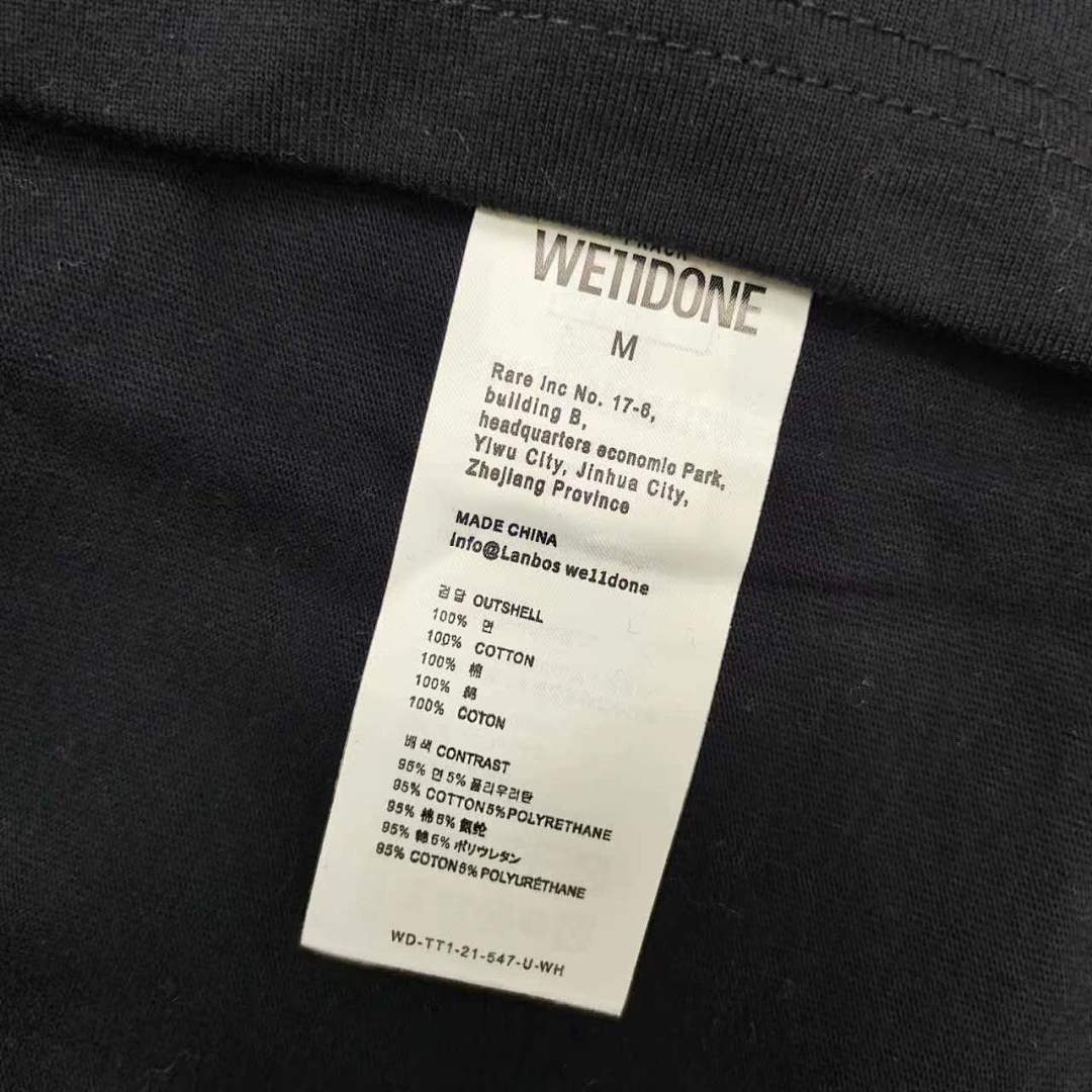 We11 Done T-Shirt Style 090 main view