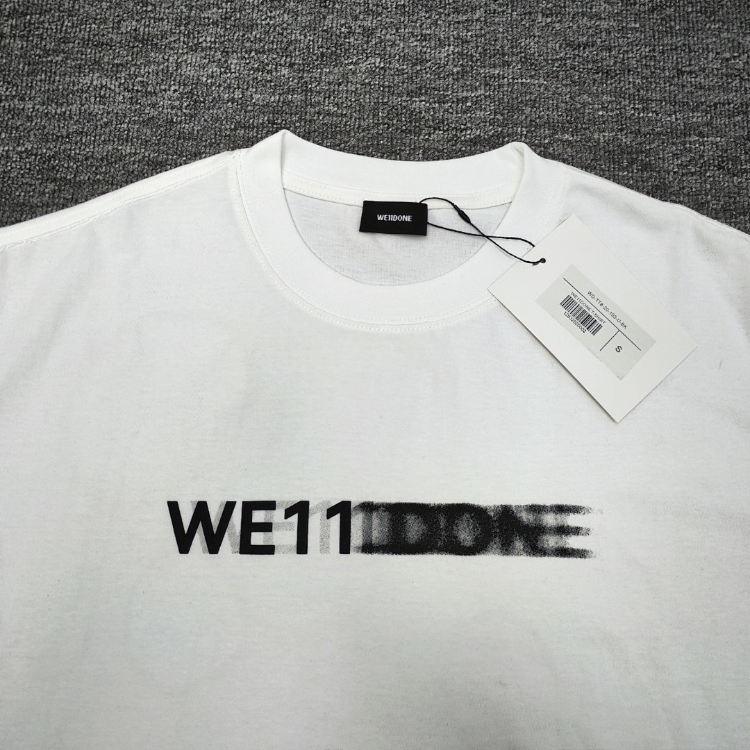 We11 Done T-Shirt Style 102 main view
