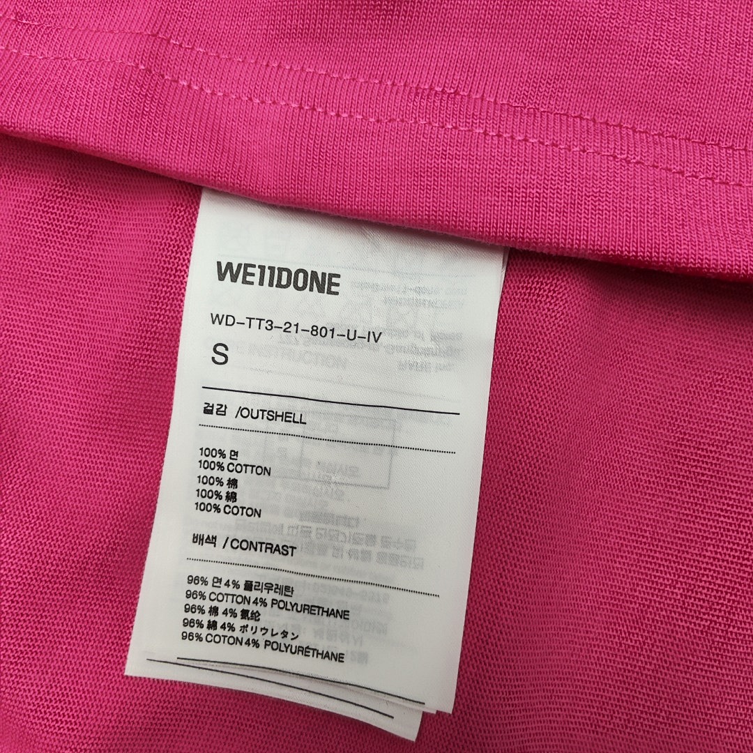 We11 Done T-Shirt Style 103 main view